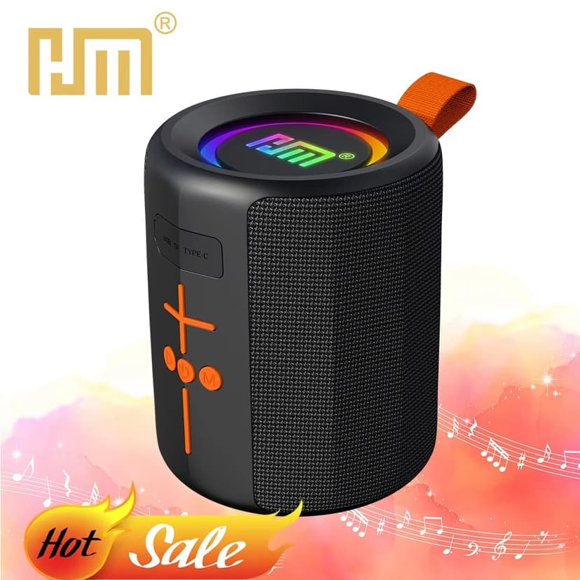 Portable Wireless Speaker (IPX4)-HM- 849