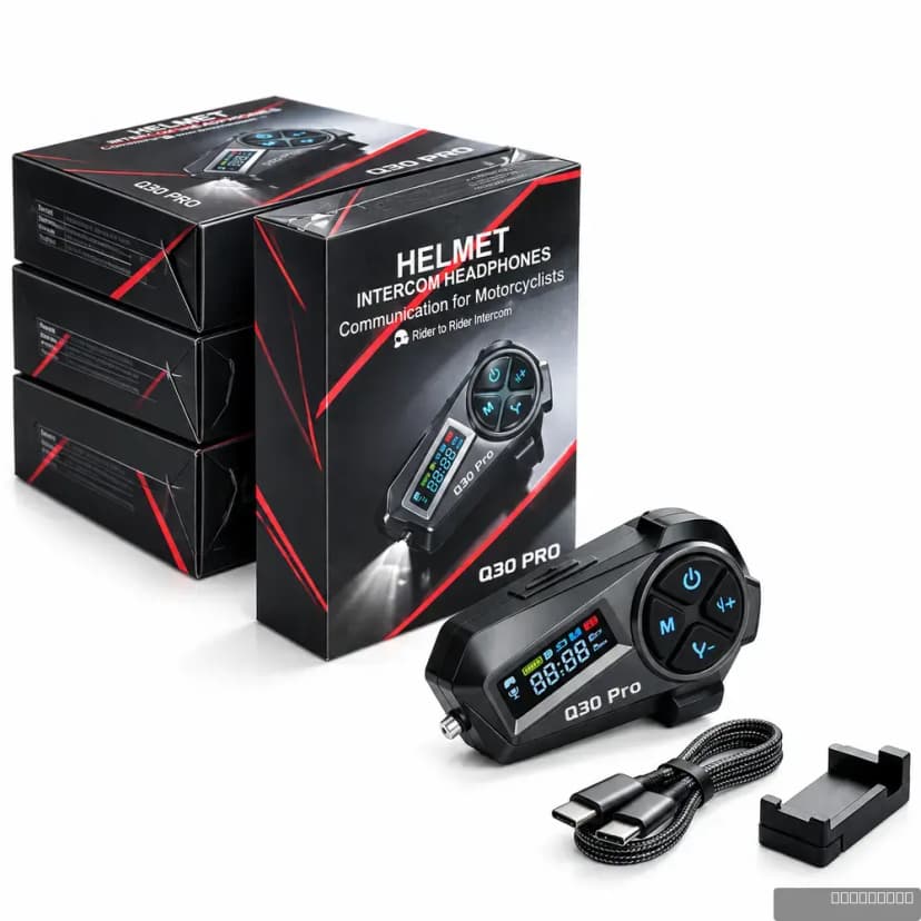 Q30 Pro Helmet Intercom