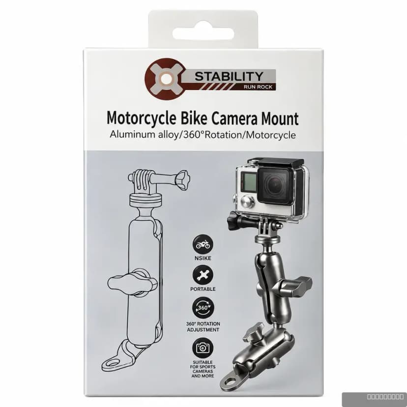 Stability Motorcycle & Bike Camera Mount