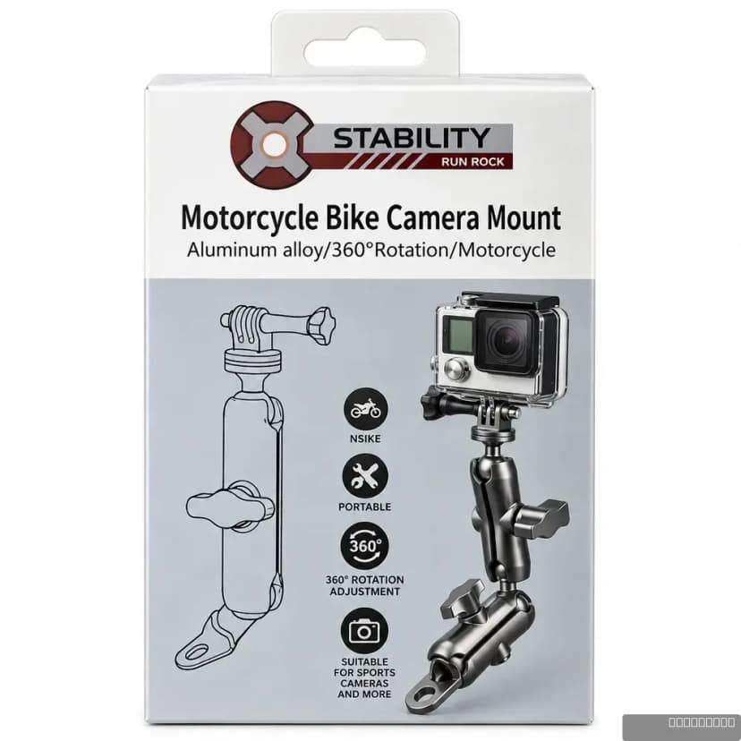 Stability Motorcycle & Bike Camera Mount Scotter
