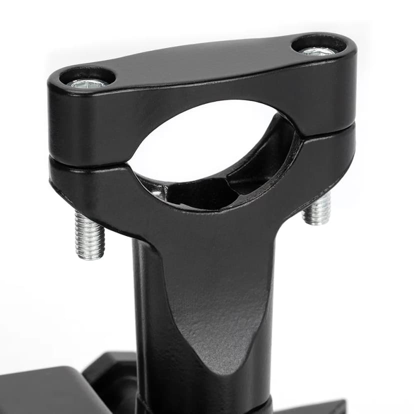 Universal aluminum alloy mobile phone holder for motorcycles and scooters