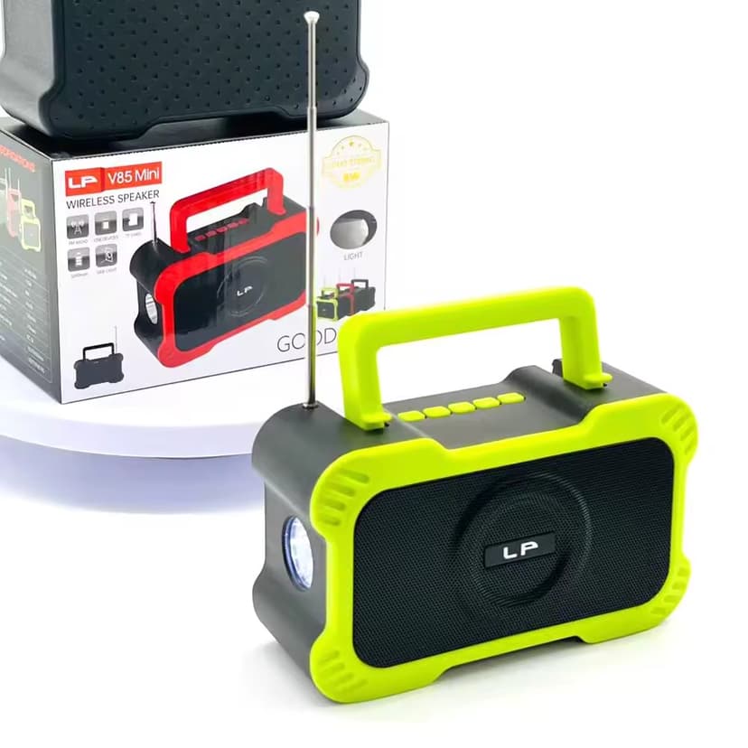 Wireless Speaker – Loud Stereo 8W with Torch LP-V85mini