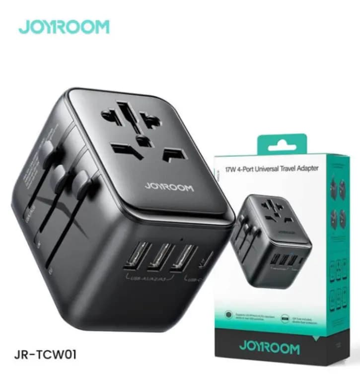 17W 4-port Universal Travel Adapter