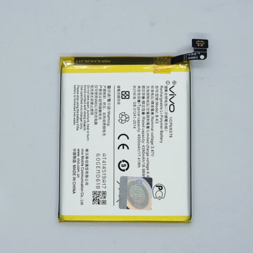 B-K3 Battery for Vivo S1 Pro