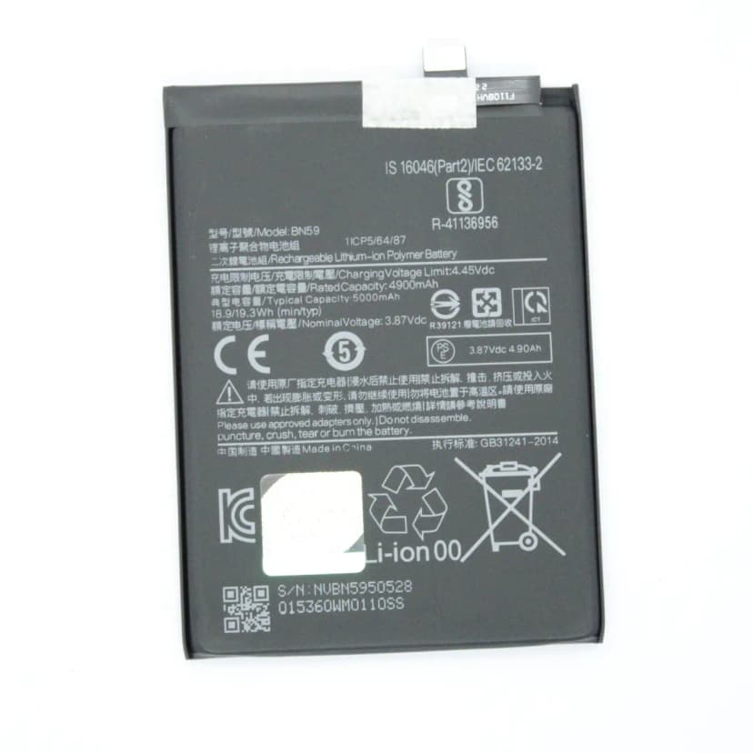 Battery For Xiaomi Redmi Note 10