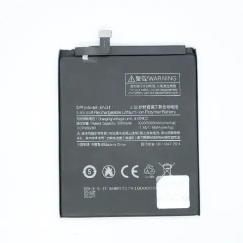 BN31 Battery for Xiaomi Mi 5X, Mi5X A1, Mi A1, Redmi Note 5A