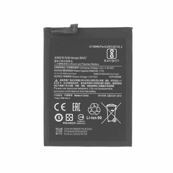 BN57 Battery for Poco X3 Pro