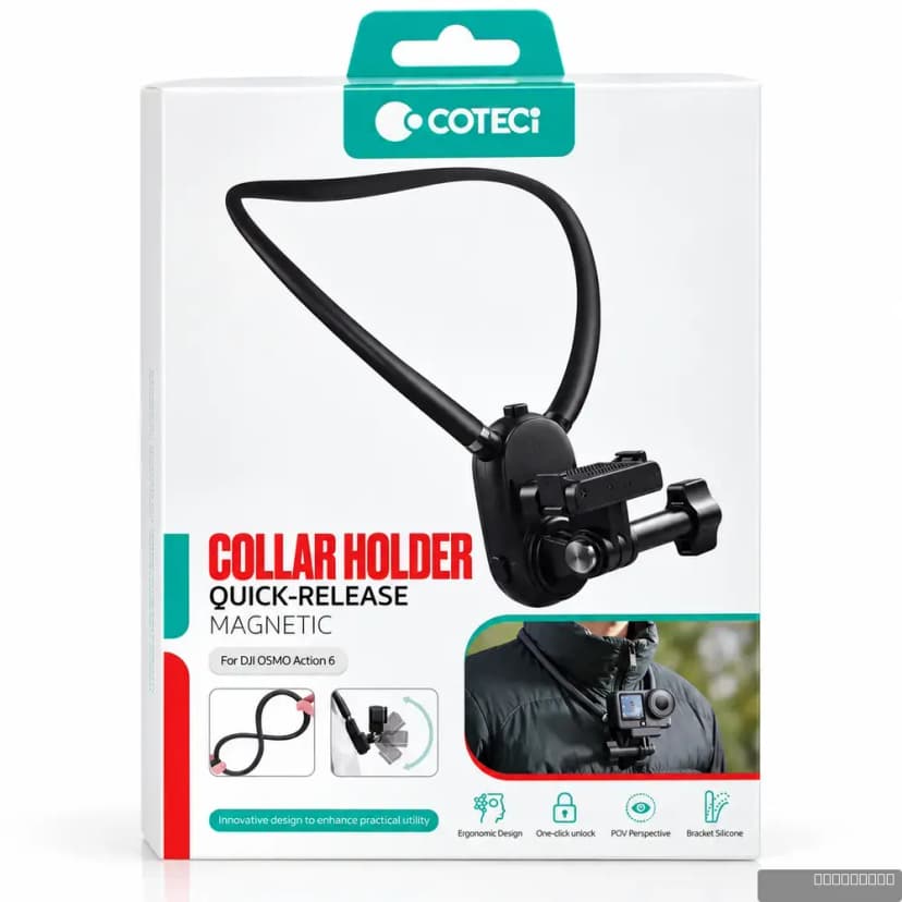 COTECCI Collar Holder – Quick Release for dji osmo action 6