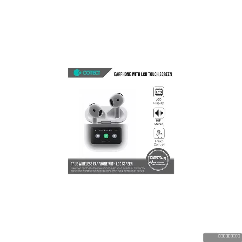 COTECCI Earphone 4 Touchscreen Version