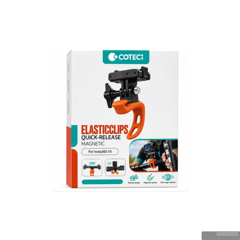 COTECCI Elastic Clips for insta360 X5