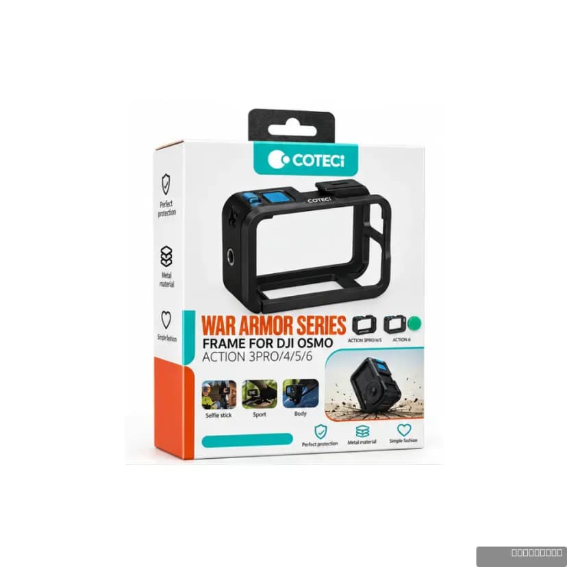 COTECCI War Armor Series Protective Case for DJI Osmo Action