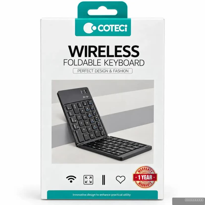 COTECCI Wireless Foldable Keyboard