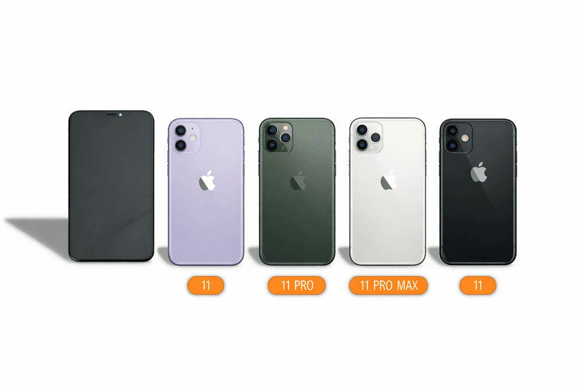 iphone 11 Back Glass (ORG)