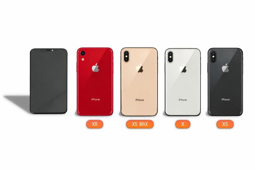 iPhone XS Back Glass (Premium)