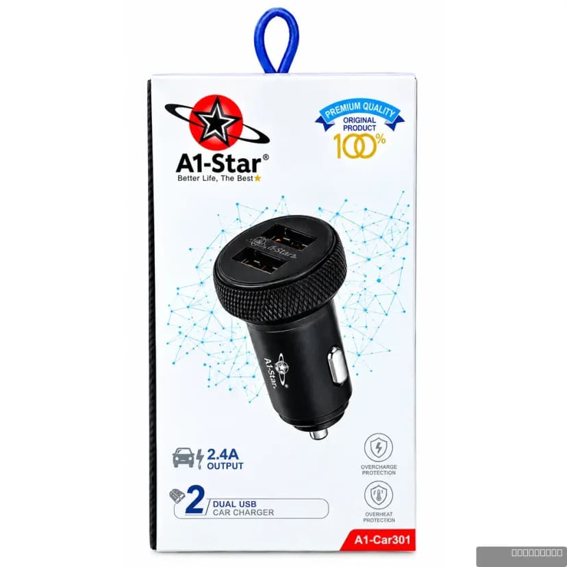 A1-Car301 Dual USB Car Charger