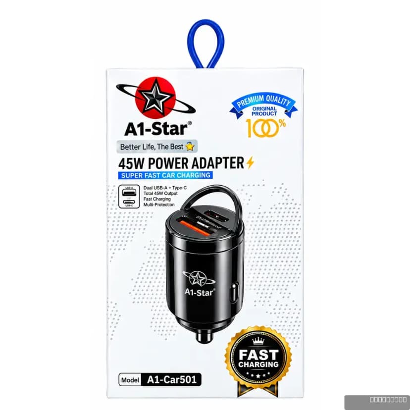 A1-Car501 45W Power Adapter