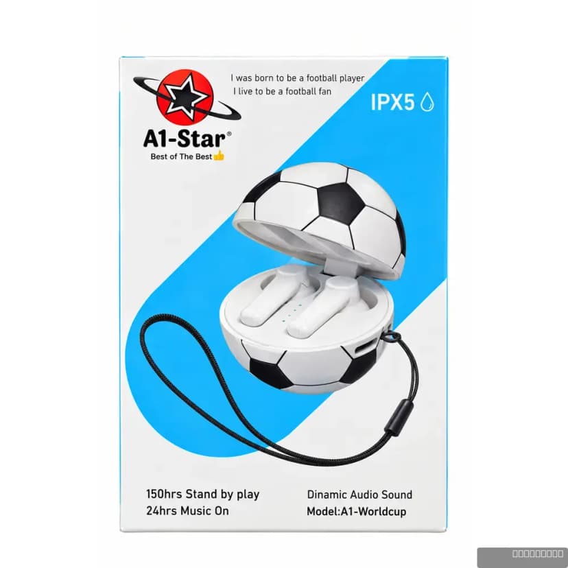A1-Worldcup True Wireless Earbuds