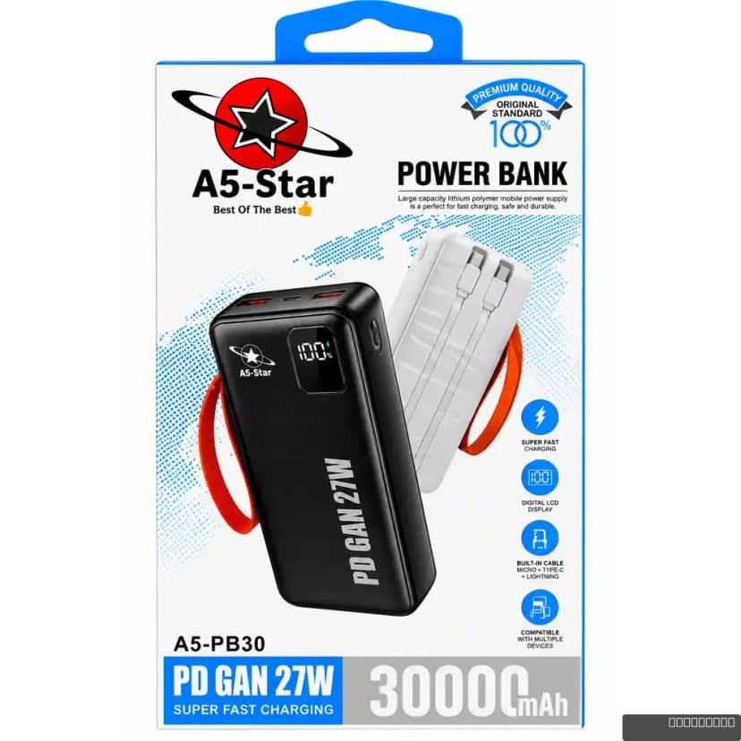 A5-PB30 Power Bank